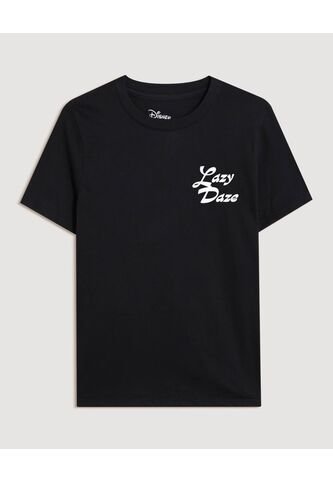 Camiseta  Para Mujer Manga Corta Cuello Redondo Color Negro Marca Ostu #40092850 Ostu