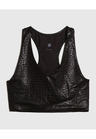 Top Para Mujer Top Color Negro Marca Ostu #40220320 Ostu