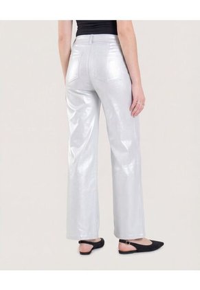 Pantalón  Para Mujer Moda Color Plata Marca Ostu #40070914
