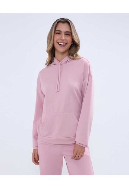 Buzo Para Mujer Hoodie Color Rosado  Marca Ostu #40060374