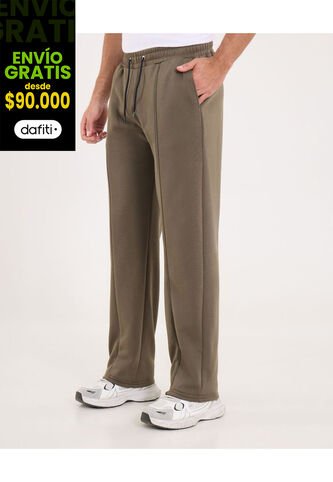 Pantalón Para Hombre Jogger Color Verde Marca Ostu #60070513 Ostu