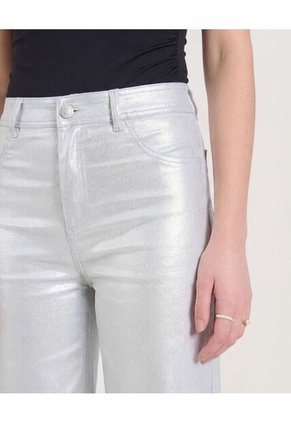 Pantalón  Para Mujer Moda Color Plata Marca Ostu #40070914