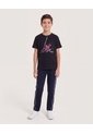 Camiseta Spider-Man Acción En Red Para Niño  Infantil Niño Negro Ostu de Ostu