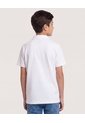 Polo Básico De Corte Versátil Para Niño  Infantil Niño Crema Ostu de Ostu