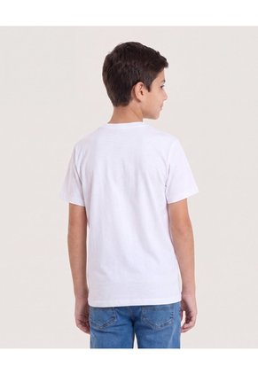 Camiseta Spider-Man En La Ciudad Para Niño Infantil Niño Blanco Ostu