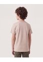 Camiseta Manga Corta Con Hulk  Infantil Niño Beige Ostu de Ostu
