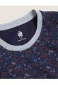 Pijama Infantil Niño M/C P/L Color Azul Marca Ostu #80040099 de Ostu
