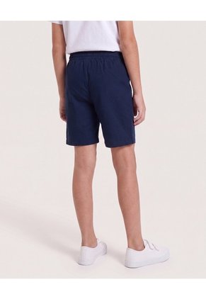 Bermuda Jogger Básica Para Niño Infantil Niño Azul Ostu