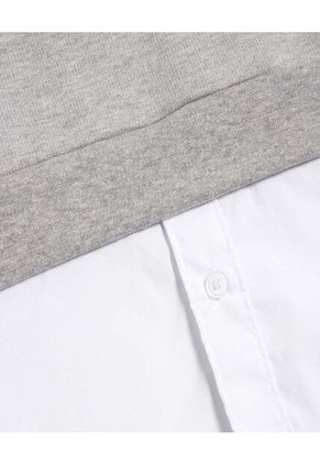 Buzo Para Niña Cuello Redondo Color Gris  Marca Ostu #90060103