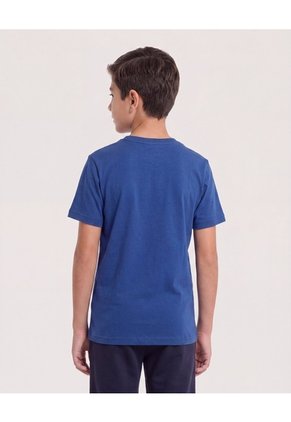 Camiseta Mickey Y Amigos Take It Easy Para Niño Infantil Niño Azul Ostu