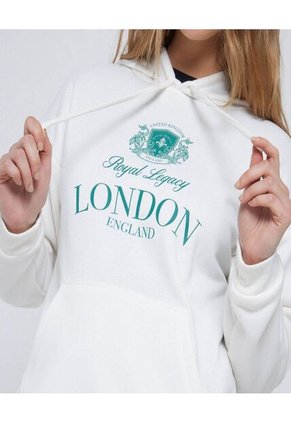 Buzo Para Mujer Hoodie Color Beige Marca Ostu #40060353