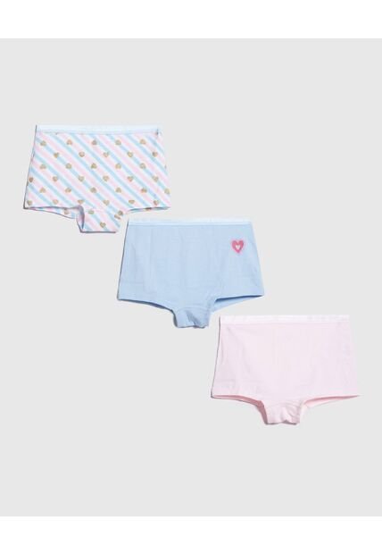 Boxer Para Niña  Color Pack X Marca Ostu #90180048