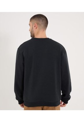 Buzo Para Hombre Cuello Redondo Color Negro Marca Ostu #60060602