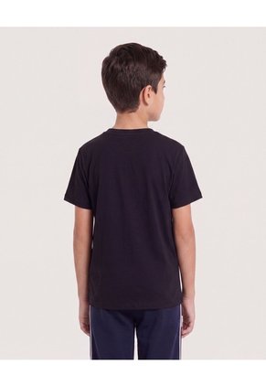 Camiseta Spider-Man Acción En Red Para Niño  Infantil Niño Negro Ostu
