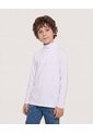 Camiseta Cuello Tortuga Básica Para Niño  Infantil Niño Blanco Ostu de Ostu