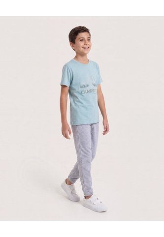 Camiseta Campsite Aventura Natural Para Niño  Infantil Niño Verde Ostu Ostu