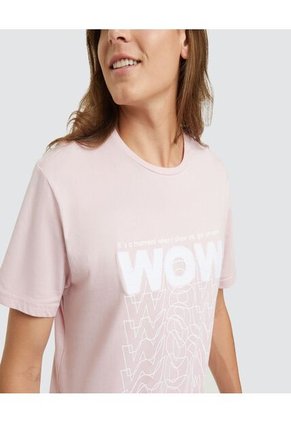 Camiseta Para Hombre Manga Corta Color Rosado Marca Ostu #60090790