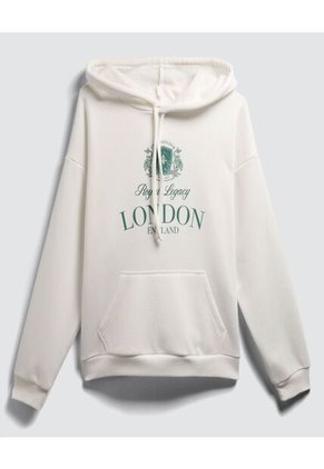 Buzo Para Mujer Hoodie Color Beige Marca Ostu #40060353