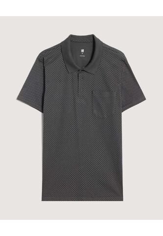 Polo  Para Hombre Cuello Tejido Con Bolsillo Color Verde Marca Ostu #60110873 Ostu