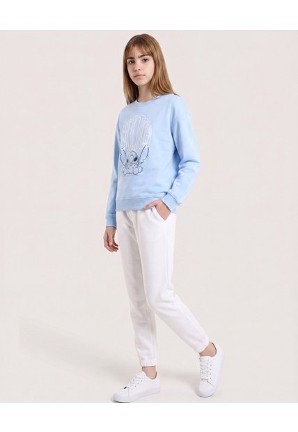 Buzo Stitch Dreamy Vibes Para Niña  Infantil Niña Azul Ostu