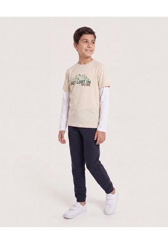 Camiseta Get Lost In Nature Para Niño  Infantil Niño Arena Ostu Ostu