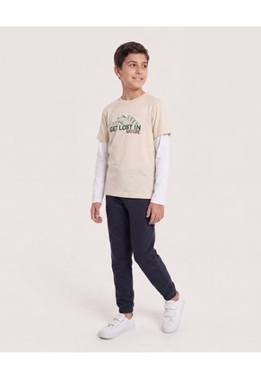 Camiseta Get Lost In Nature Para Niño Infantil Niño Arena Ostu
