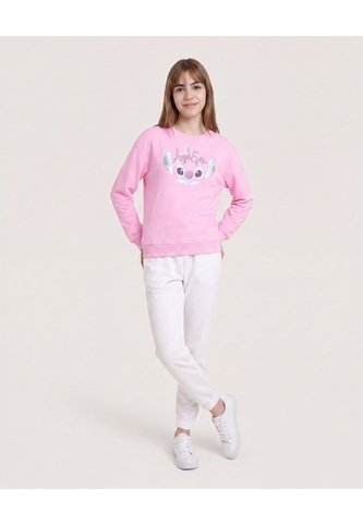 Buzo Stitch Angel Sweet Love Para Niña  Infantil Niña Rosa Ostu Ostu