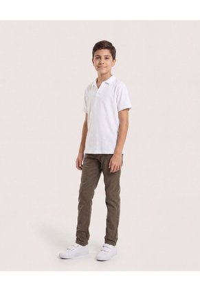 Jean Jogger Ajuste Casual Para Niño Infantil Niño Verde Ostu