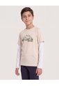 Camiseta Get Lost In Nature Para Niño  Infantil Niño Arena Ostu de Ostu