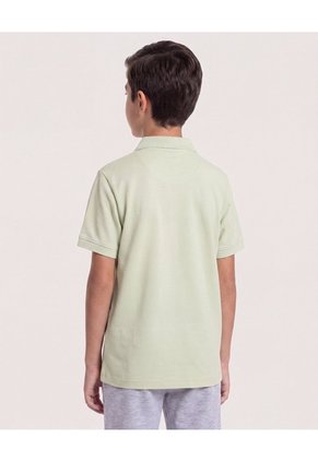 Polo Let The Adventure Begin Para Niño  Infantil Niño Verde Ostu