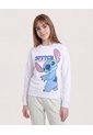 Buzo Stitch Experimento 626 Para Niña  Infantil Niña Blanco Ostu de Ostu