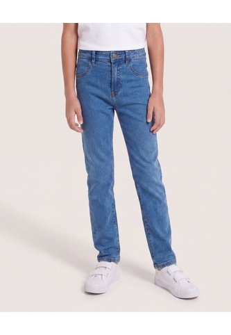 Jean Regular De Uso Diario Para Niño  Infantil Niño Azul Ostu Ostu