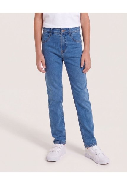 Jean Regular De Uso Diario Para Niño  Infantil Niño Azul Ostu
