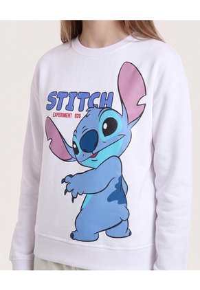 Buzo Stitch Experimento 626 Para Niña Infantil Niña Blanco Ostu