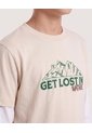 Camiseta Get Lost In Nature Para Niño  Infantil Niño Arena Ostu de Ostu