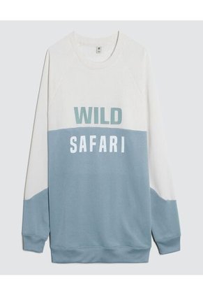 Buzo Para Hombre Cuello Redondo Color Blanco Marca Ostu #60060349