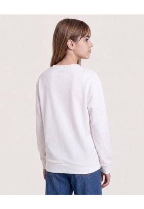 Buzo Let Love Bloom Para Niña Infantil Niña Crema Ostu