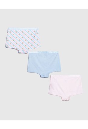 Boxer Para Niña  Color Pack X Marca Ostu #90180048