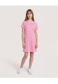 Vestido Rayas Everyday Para Niña  Infantil Niña Rosa Ostu de Ostu