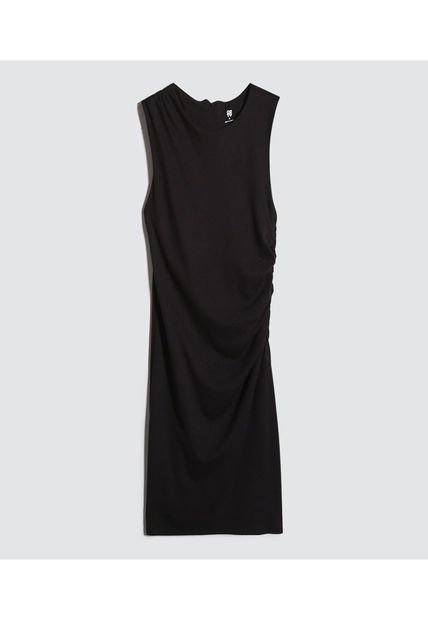 Vestido Para Mujer Manga Sisa Color Negro Marca Ostu #40170257