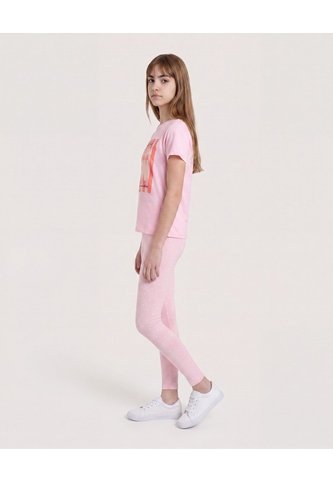 Camiseta Vacation Mode On Para Niña  Infantil Niña Rosa Ostu Ostu