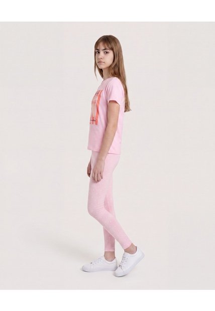 Camiseta Vacation Mode On Para Niña  Infantil Niña Rosa Ostu