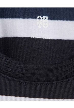 Camiseta Para Hombre Manga Corta Color Azul Marca Ostu #60091231