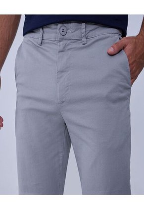 Pantalon Para Hombre Chino Color Gris  Marca Ostu #60070300