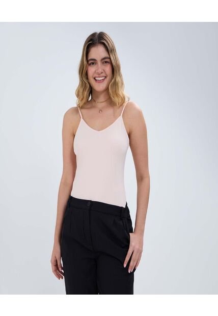 Body Para Mujer Manga Sisa Color Rosado  Marca Ostu #40200151