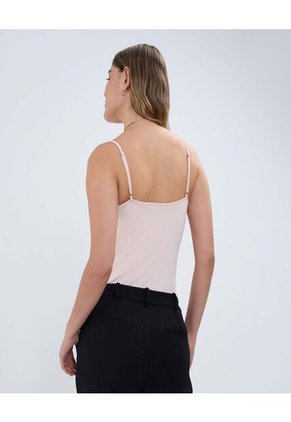 Body Para Mujer Manga Sisa Color Rosado  Marca Ostu #40200151