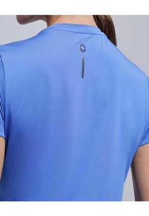 Camiseta Para Mujer Manga Corta Color Azul  Marca Ostu #40092068