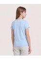 Camiseta Postales Del Verano Para Niña  Infantil Niña Azul Ostu de Ostu