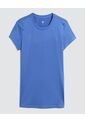 Camiseta Para Mujer Manga Corta Color Azul  Marca Ostu #40092068 de Ostu