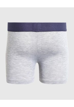 Boxer Infantil Niño Filete Medio Color Gris Marca Ostu #80000095